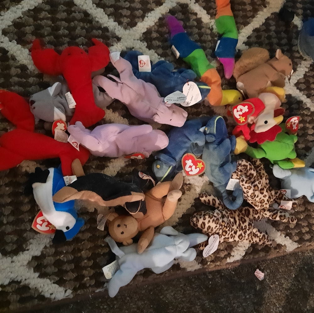Mini beanie babies